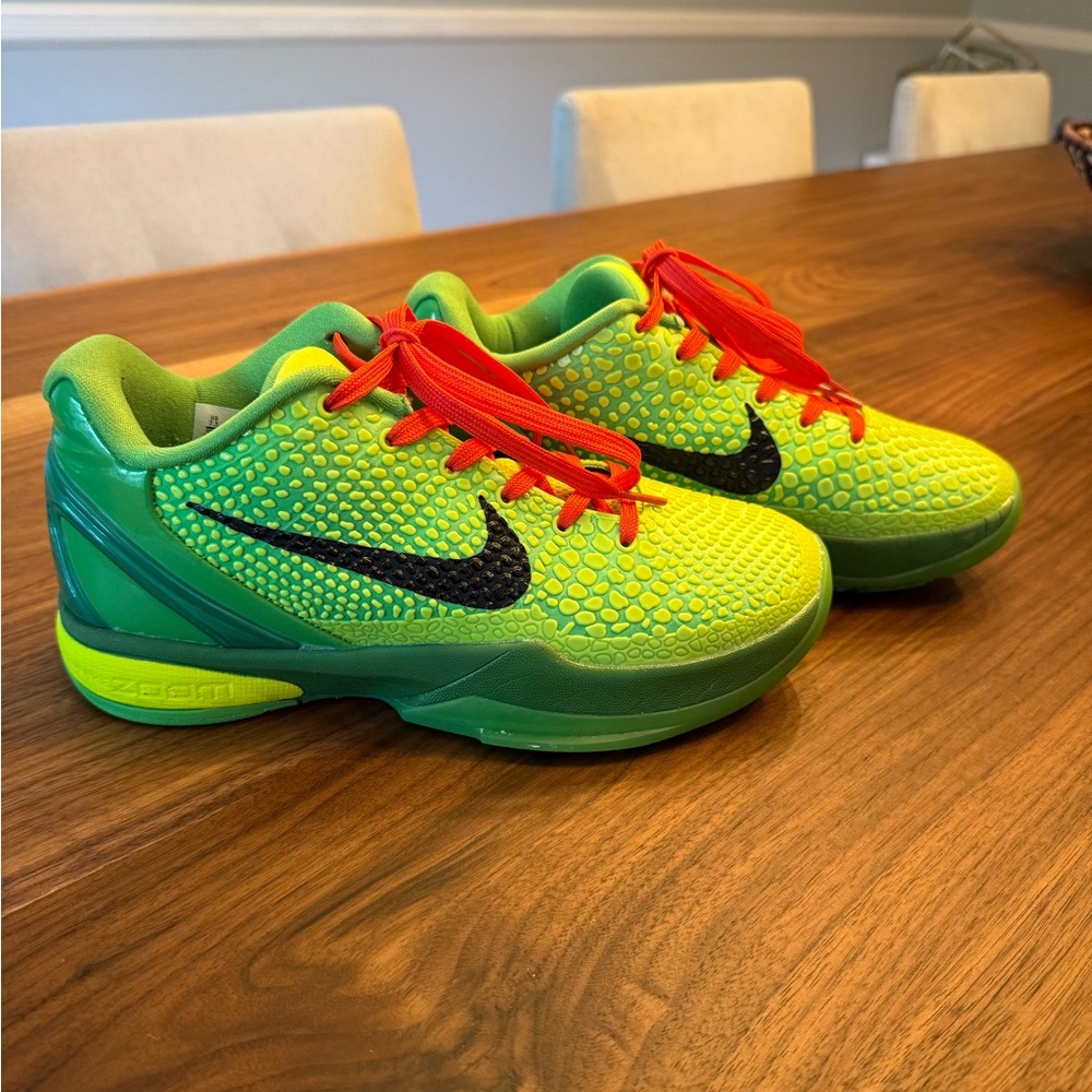 Nike Kobe 6 Protro “Grinch” 2021 – Size 7.5 (WOMEN’s) – Pre-Owned, Clean